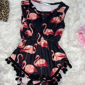 Flamingo romper